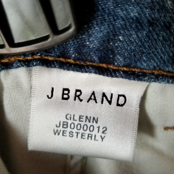 J Brand Glenn Westerly Montauk Linen Blend Extra Flare Bootcut jeans Brand NWT - Picture 4 of 6